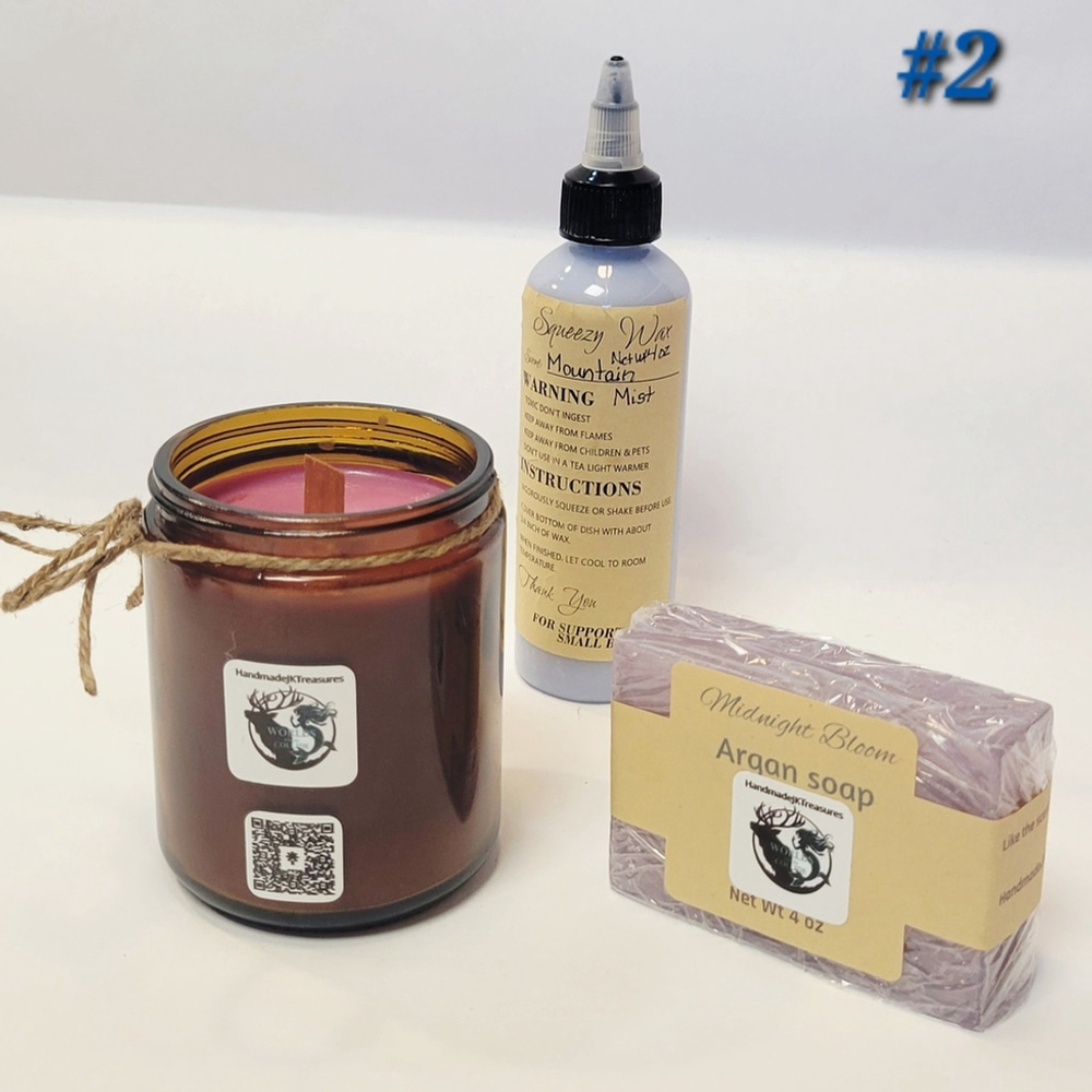 Artisan made Soy Wax & Self-care Bundles Apothecary Collection - Picture 5 of 10